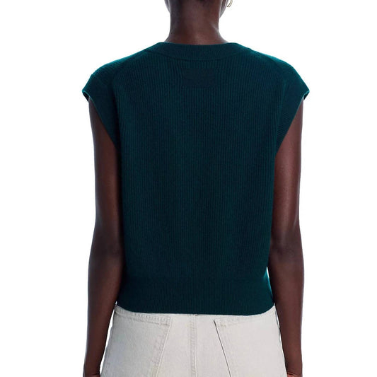 Guest In Residence - Cashmere Ribbed Vest