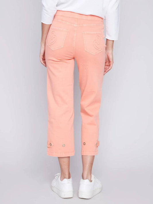 Charlie B - Elisa Crop Pull-On Pants