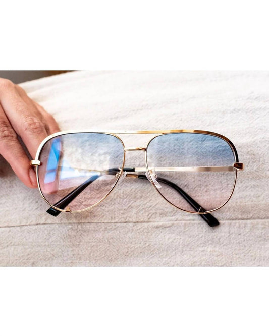 Julia Rose - Unisex Alex High Quality Aviator Sunglasses