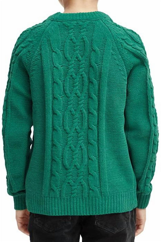 Scotch & Soda - Chenille Cable Knit Sweater