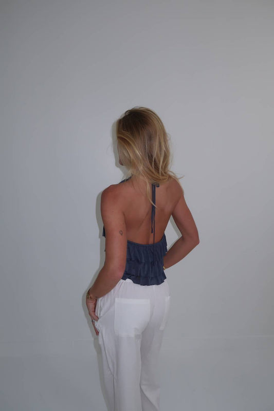 Loucia - Cascade Halter Top