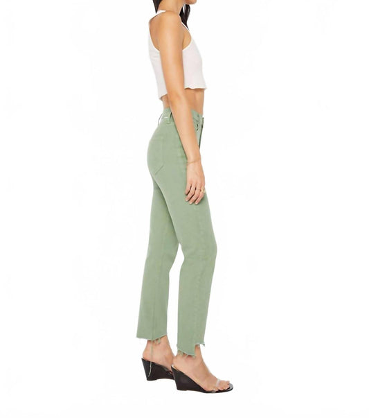 Mother - High Waisted Rider Ankle Fray Jeans