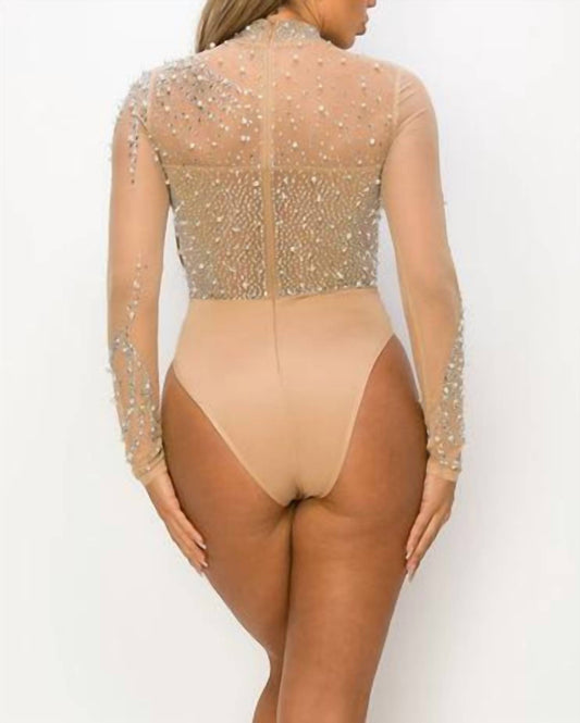 Banjul - Heartbreaker Rhinestone Bodysuit