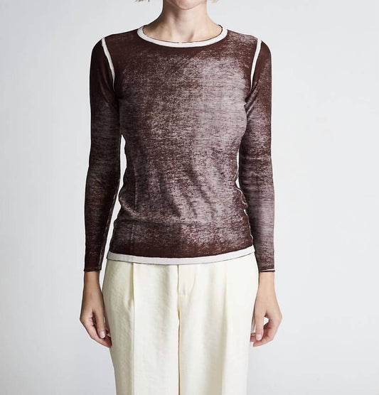 Kokun - Fitted Crewneck Bamboo Sweater
