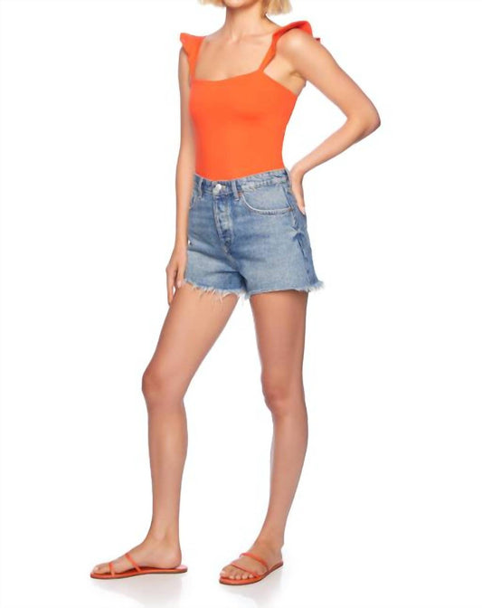 Susana Monaco - Ruffle Strap Top