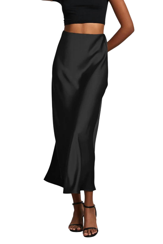 Wholesalesir - Lizzie Glossy Skirt