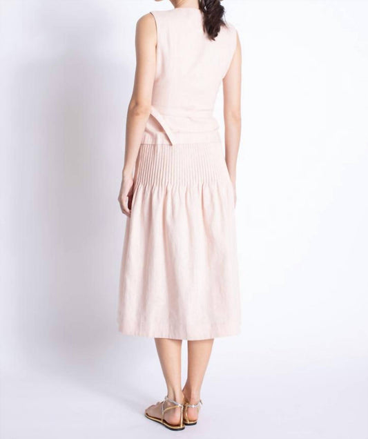 Karina Grimaldi - Raven Linen Midi Dress