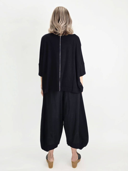Ozai N Ku - Lantern Wide Leg Pants