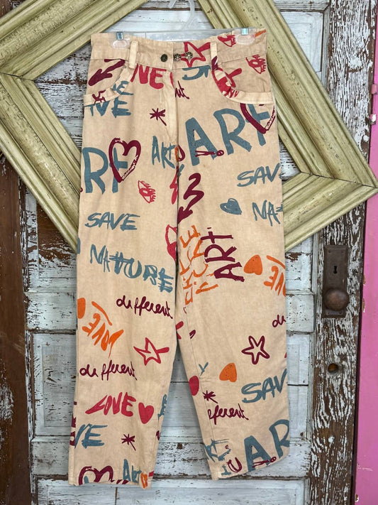 Paperlace - Women's Love Graffiti Pant