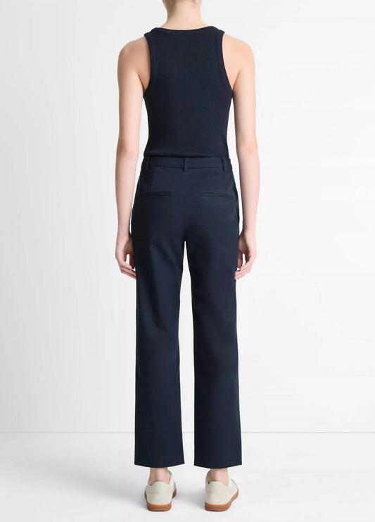 Vince - Women's Mid Rise Italian Stretch Cotton Chino Pant