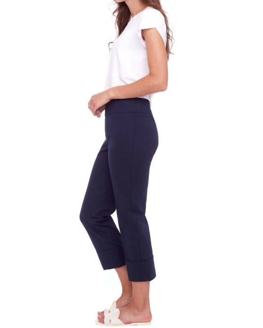 Up! - UP! Cuffed Compression Crop Pant Navy - 68015