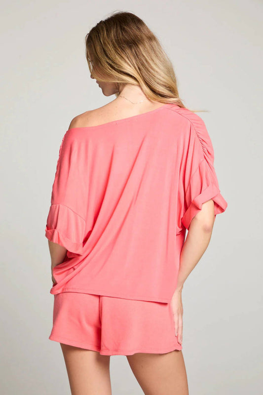 Chaser - Coral Chaser Tee Top