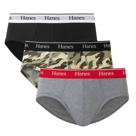 Hanes - Men's Stretch Cotton Briefs Pack