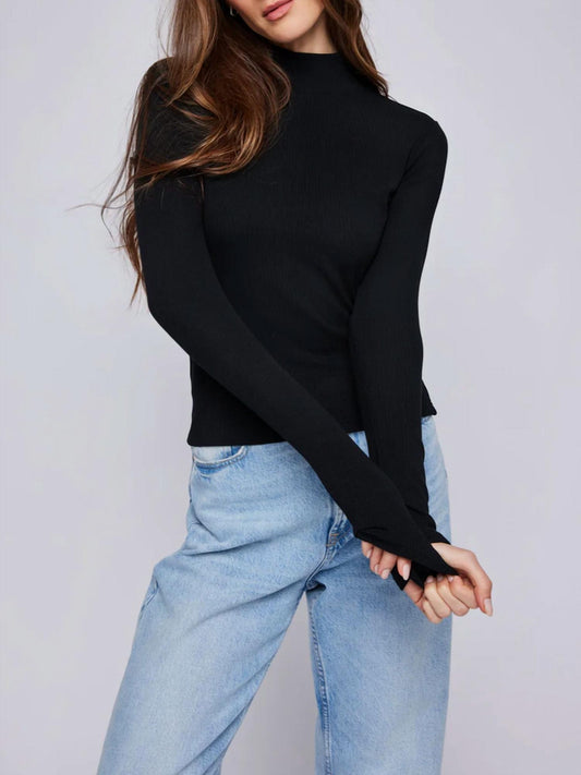 Gentle Fawn - Wren Long Sleeve Mockneck Top