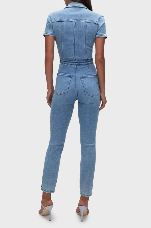 Good American - Fit For Success Bootcut Jumpsuit