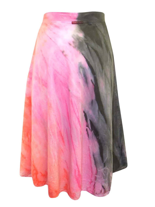 Women's Double Knee-Length Voile Skirt