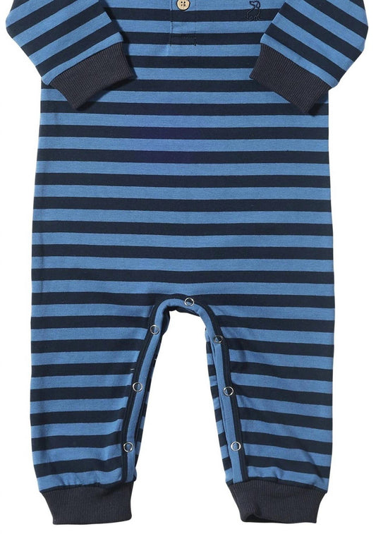 Me & Henry - Boy's Kingston Polo Romper