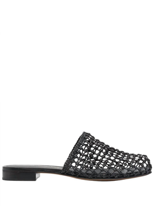 Salvatore Ferragamo - Women's Woven-design Leather Mules