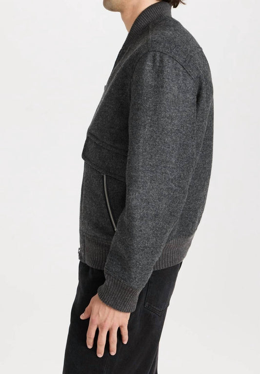 Alex Mill - Dean Bomber Jacket In Wool