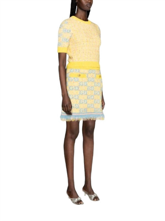 Gucci - BOUCLE MINI SKIRT