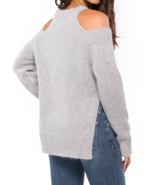 J.O.A. - Cold Shoulder Sweater