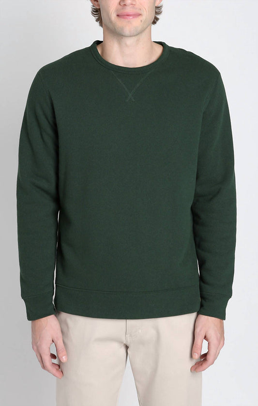 Jachs New York - Kent Recycled Jacquard Sherpa Lined Crewneck Sweater