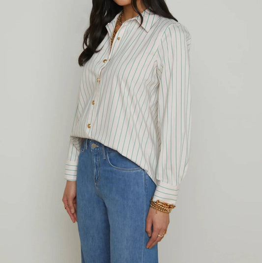 L'Agence - Ellery Poplin Button-down Shirt