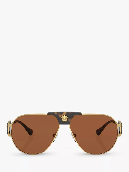 Versace - Unisex Ve2252 Aviator Sunglasses