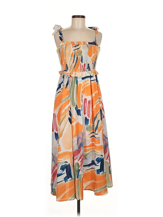 Jodifl - Women's Picture Perfect Vacation Midi Dress