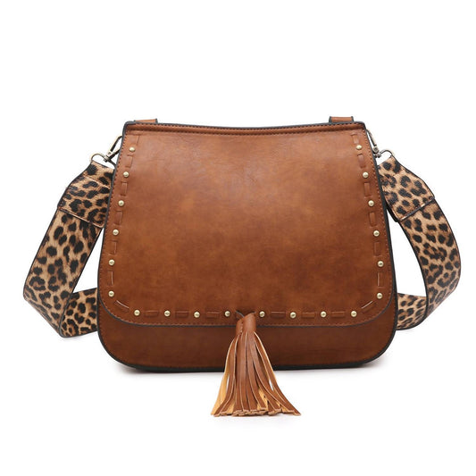 Jen & Co. - Women's Bailey Brown Crossbody Bag