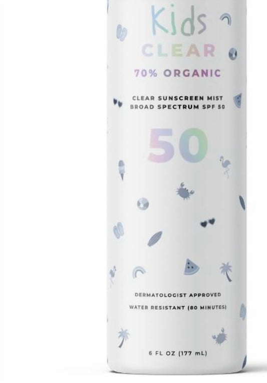 Sonrei - Kids Clear Organic SPF 50 Clear Sunscreen Mist - 6 fl oz