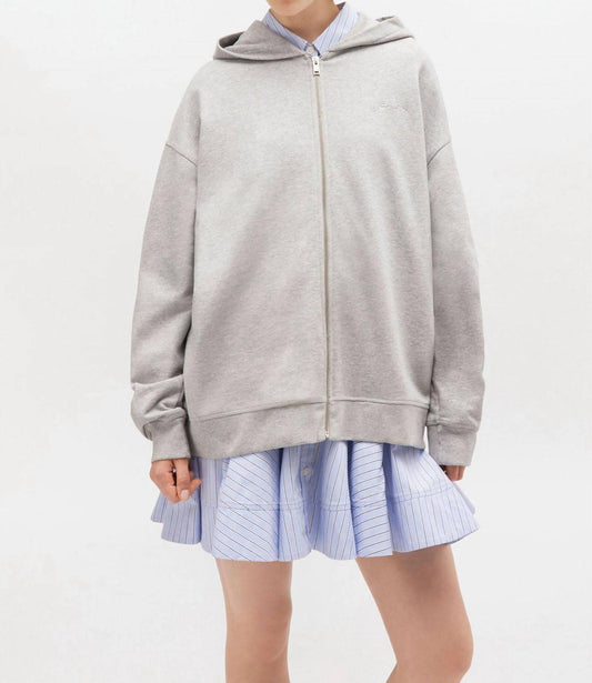 Ganni - Teddy Zip Hoodie