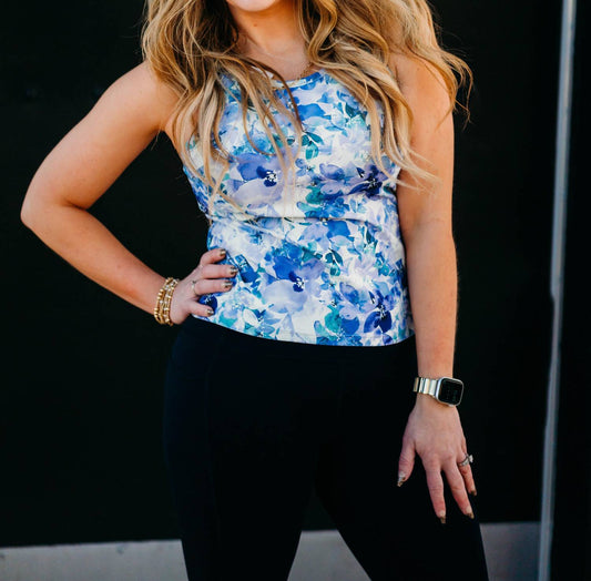 Skechers - Go Walk Seascape Floral Tank