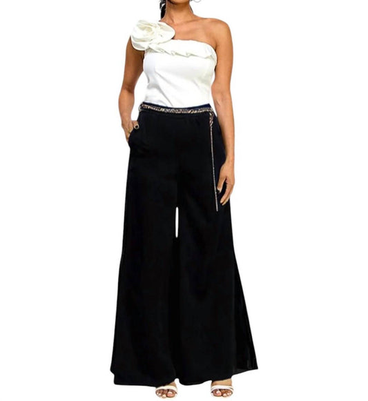 Milk & Honey - Charlie Side Slit Palazzo Pants