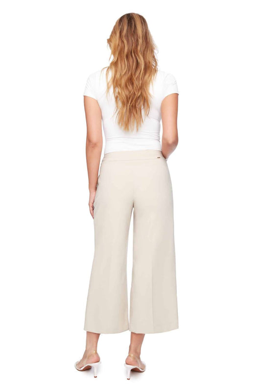 Up! - Solid Amalfi Wide Leg Crop