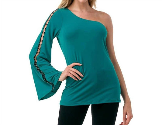 Ariella - Women's Ring In The Party Off Shoulder Top
