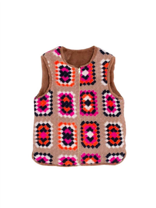 Vilagallo - Women's Reversible Crocheted Vest
