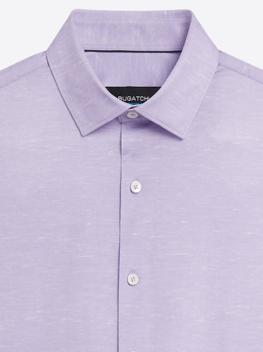 Bugatchi Uomo - Men's 8-way Stretch Sport Shirt