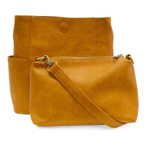 Joy Susan - Women's Kayleigh Pocket Bucket Bag