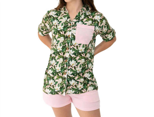 Laree + Co. - Women's Magnolia Bamboo Luxe Lounge Short Set