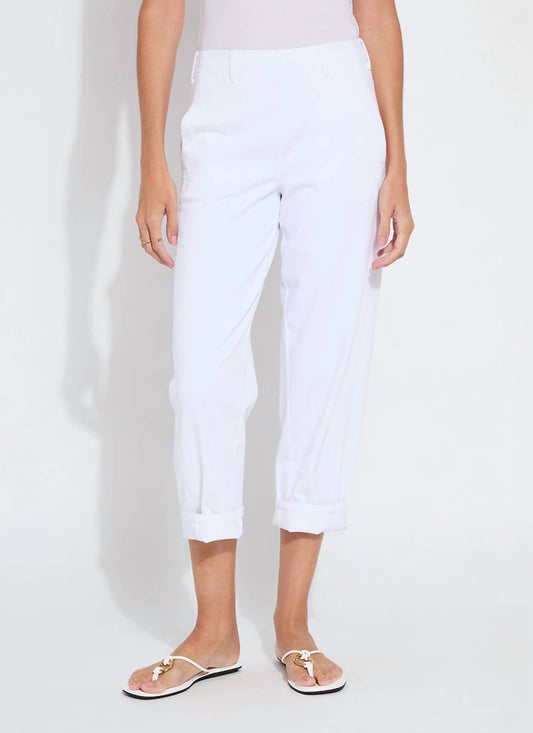 Lysse - Winslet Cuffed Barrel Crop Denim Jeans