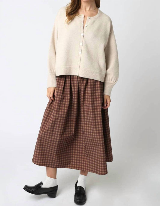 Olivaceous - Lina Knit Cardigan Top