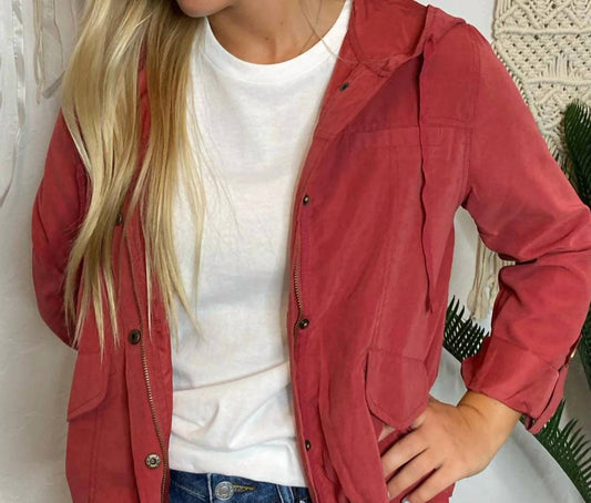 Blu Pepper - Wind Breaker In Regular & Curvy Jacket