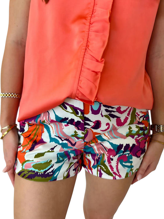 Jade - Becca Floral Shorts