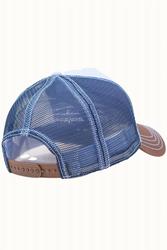 Fashion City - Women's Less Talk More Wine Trucker With Stones Hat