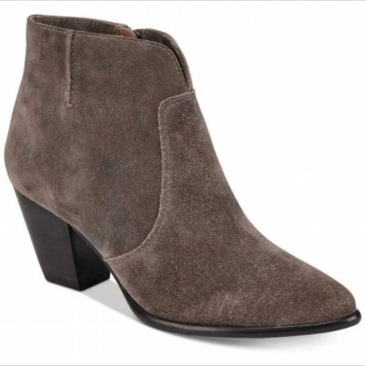 Frye - Women's Jennifer Suede Western Ankle Bootie