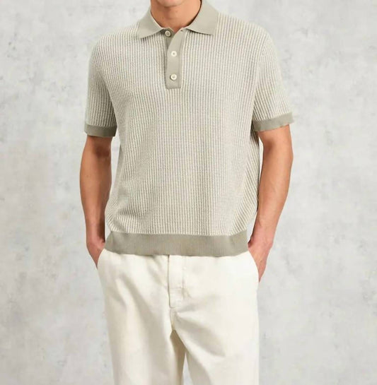 Wax London - Turin Knit Polo