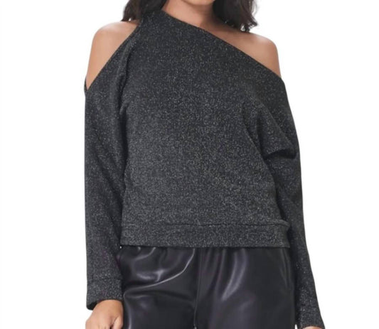 Lamade - Flavia Terry Off Shoulder Pullover Top