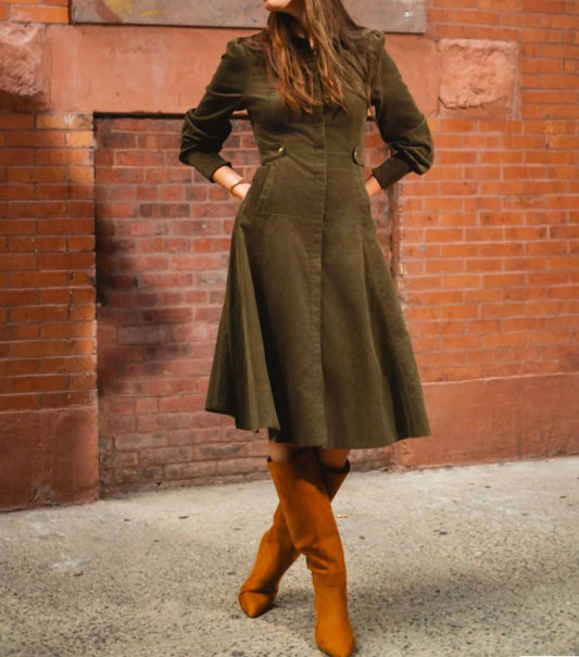 Luum - Luna Button Down Long Sleeve Dress