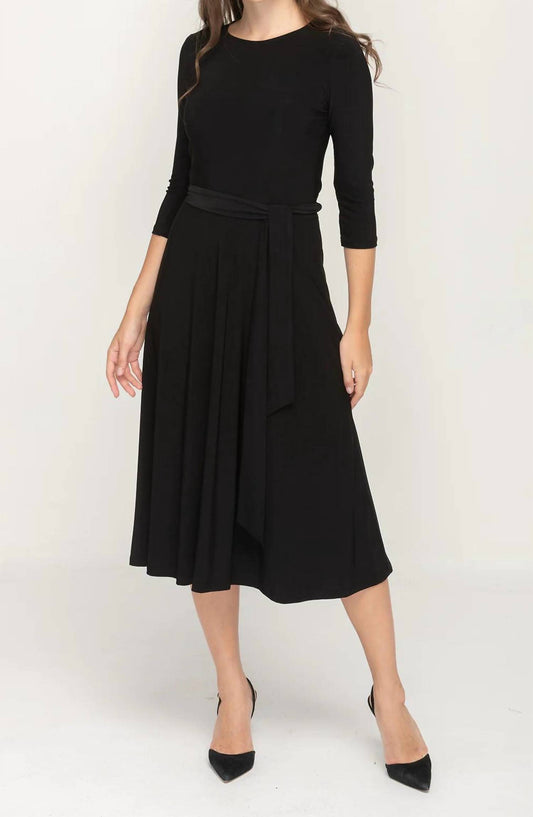 Kmw - Belted Midi Dress